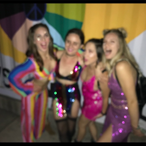 Pretty Little Thing | Sequin Dress with Cutout | Size 0 - Picture 2 of 7